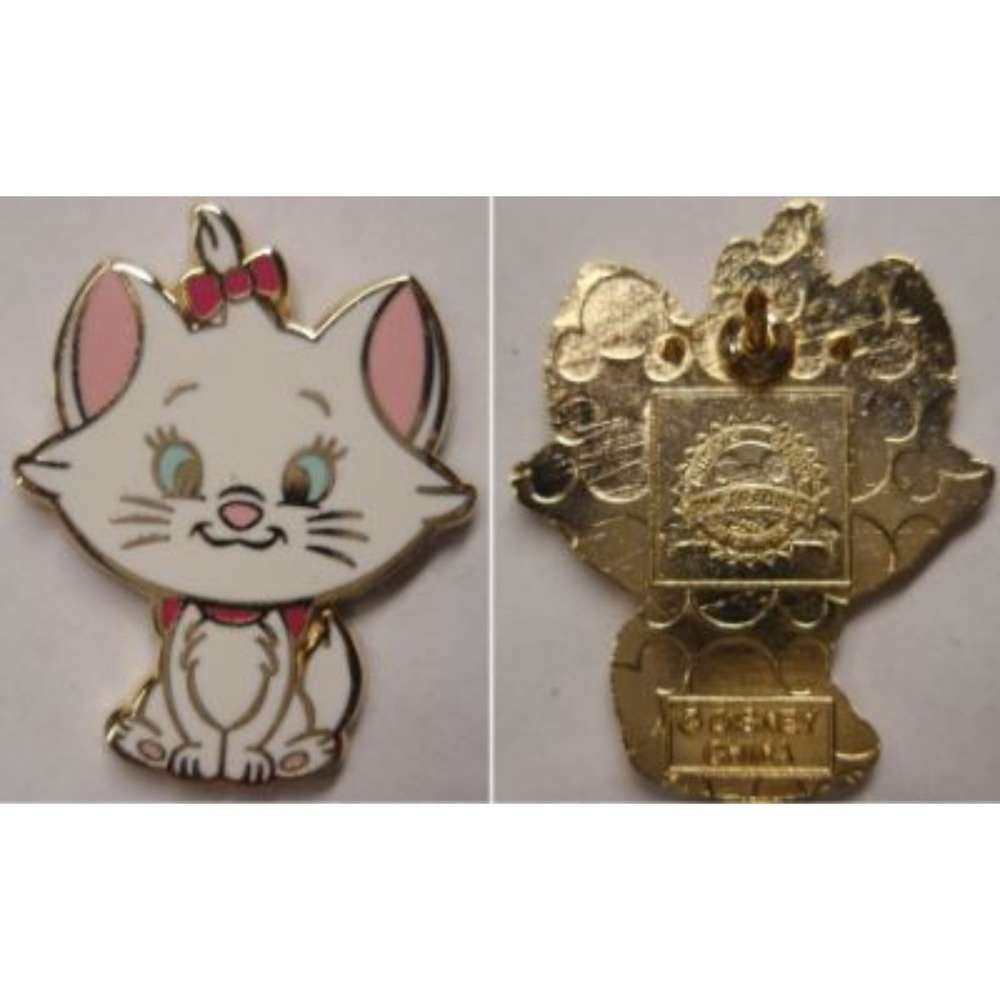 Disney Fantasy Pin 19 Aristocats Big Head Marie Pink Ribbon in Hair Cat Kitten
